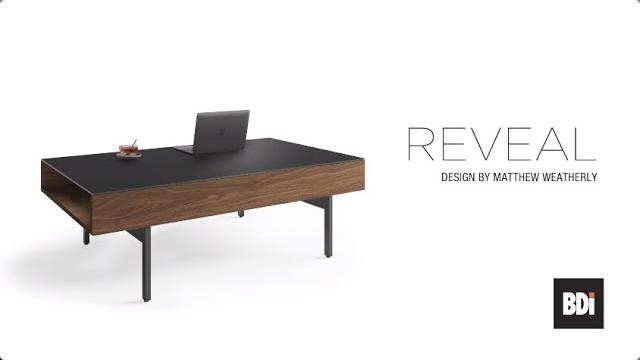 Watch Reveal Lift-Top Coffee Table | BDI Furniture