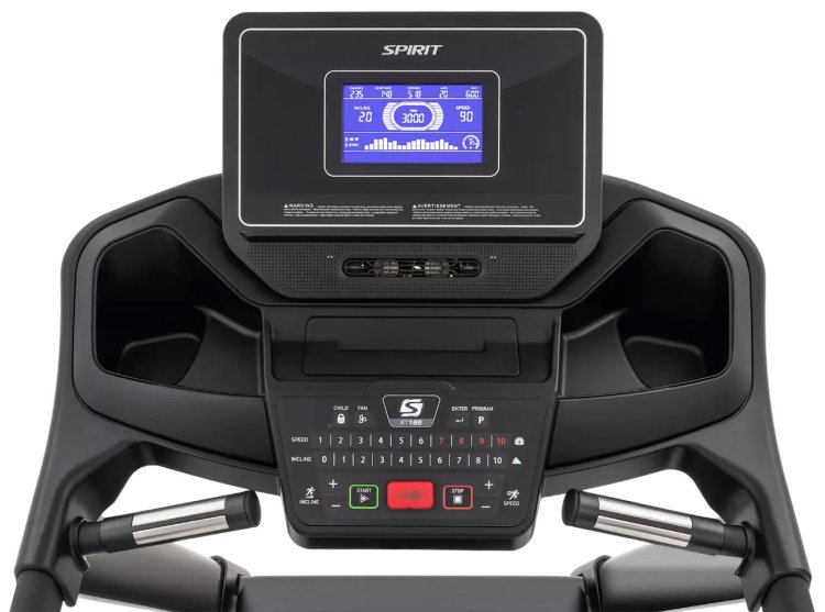 Large image of Spirit Fitness Foldable Treadmill