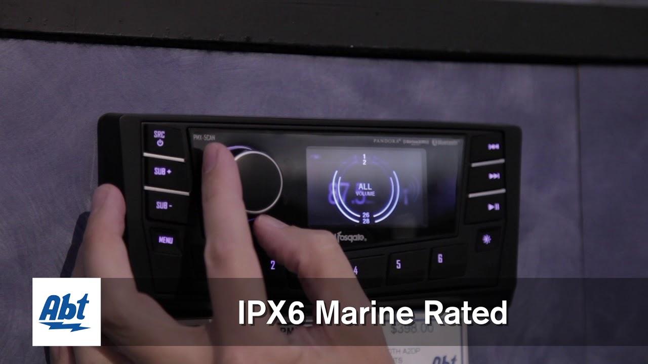 Watch Rockford Fosgate PMX5CAN Marine Stereo