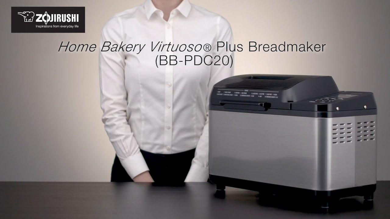 Watch Zojirushi Home Bakery Virtuoso Plus Breadmaker BB-PDC20