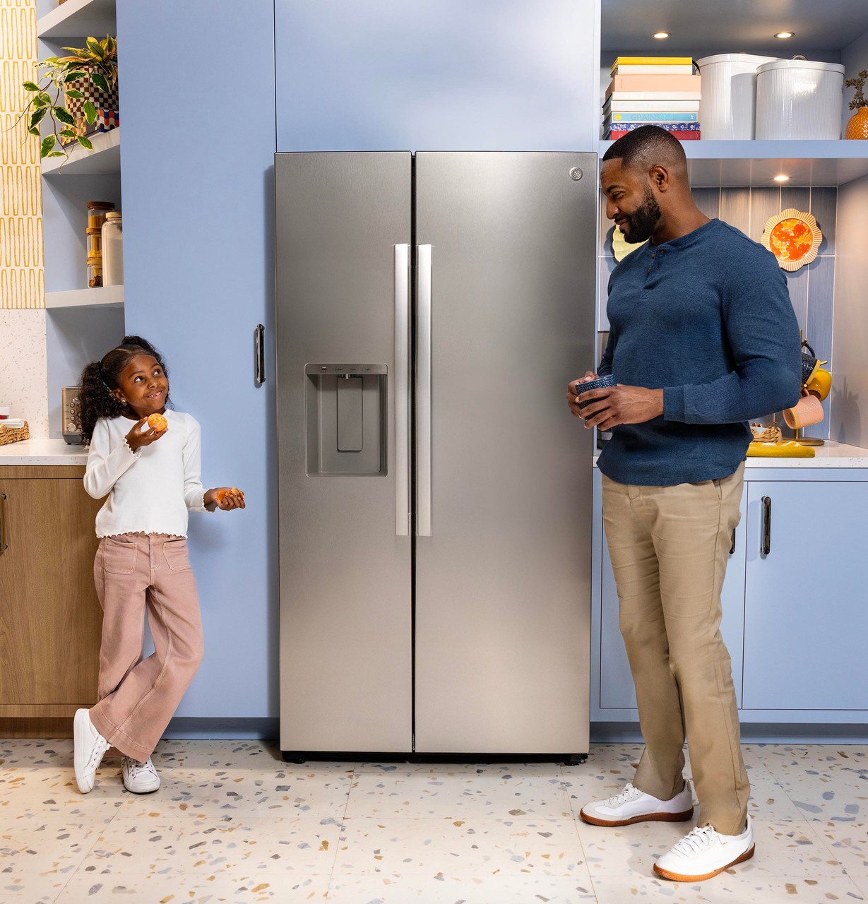 Lifestyle 1 view of GE Refrigerator