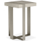 Bernhardt Tempo Accent Table in Larza | Satin Nickel