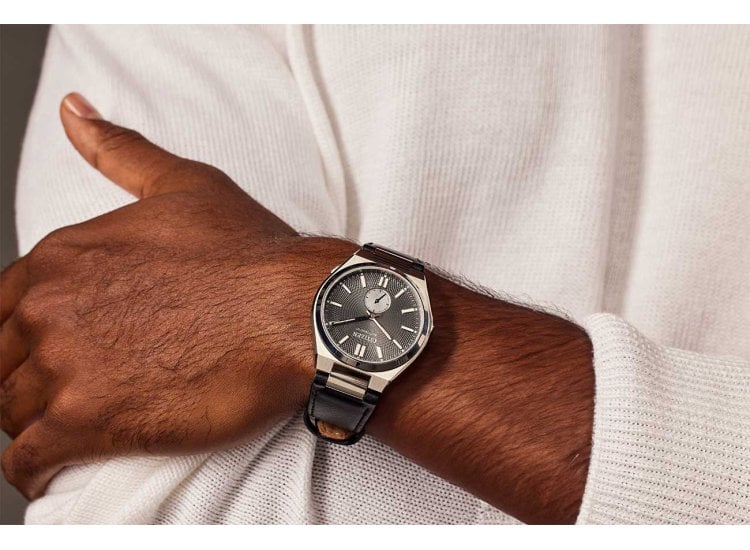 Citizen Tsuyosa Small Seconds 40mm Watch with Grey Dial NK5010-01H