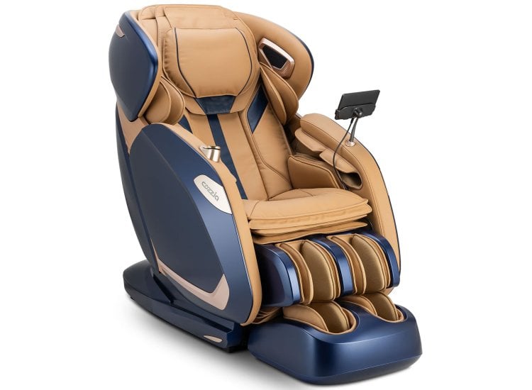 Cozzia Zen Duo Massage Chair in Champagne Navy CZ-650-8259