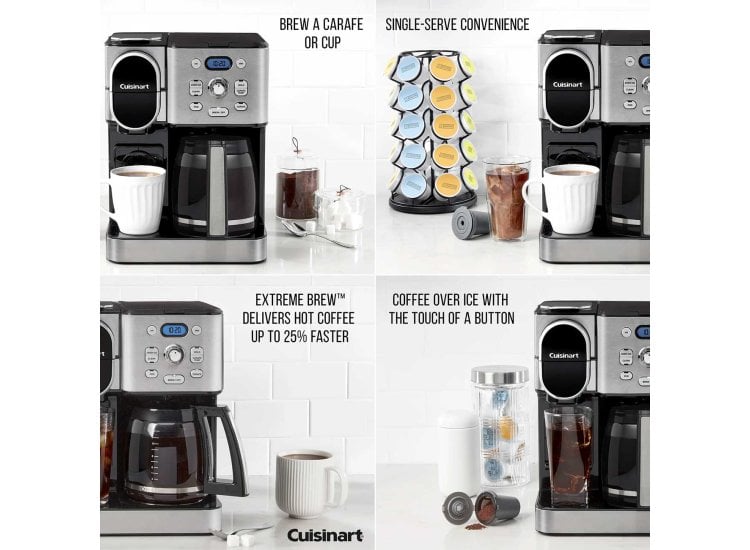 Cuisinart Coffee Center 2-in-1 12-Cup Coffee Maker Abt