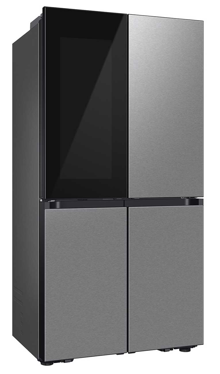 Angled Front View of Samsung Refrigerator 