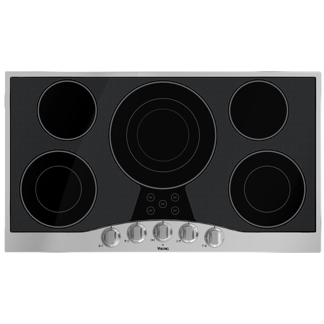 Viking RVEC3365BSB 36" Stainless Electric Cooktop Abt