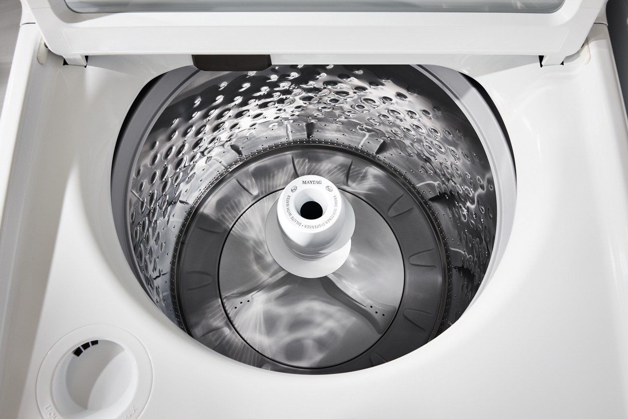 Inside View of Maytag Washer