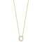 Roberto Coin 18K Yellow Gold Tiny Treasures Love Letter O Pendant With Diamonds