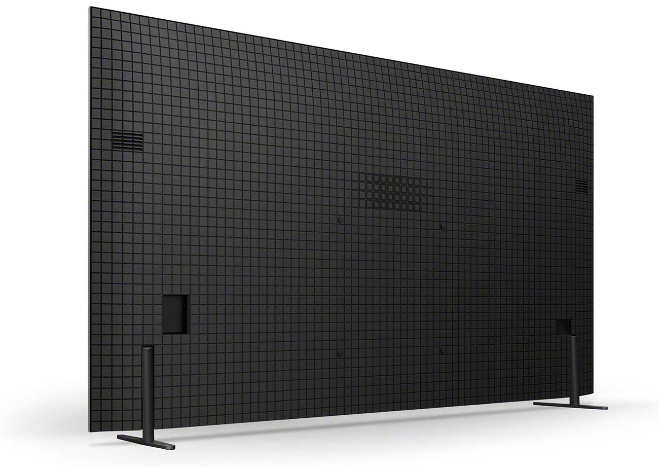 Dynamic Back View Of The TV