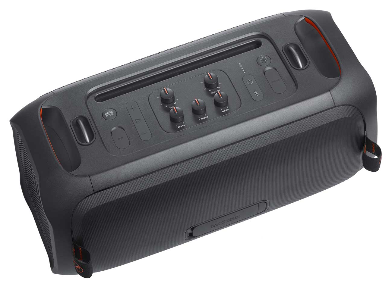 Detail view of PartyBox OTG Essential Speaker