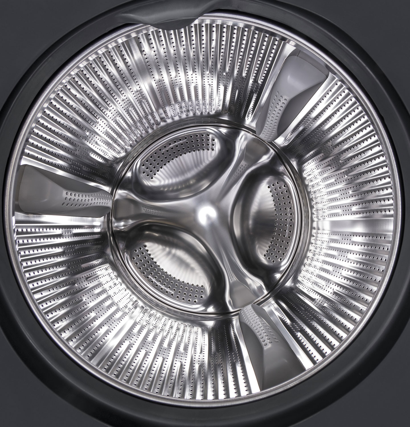 Close-up of drum interior.