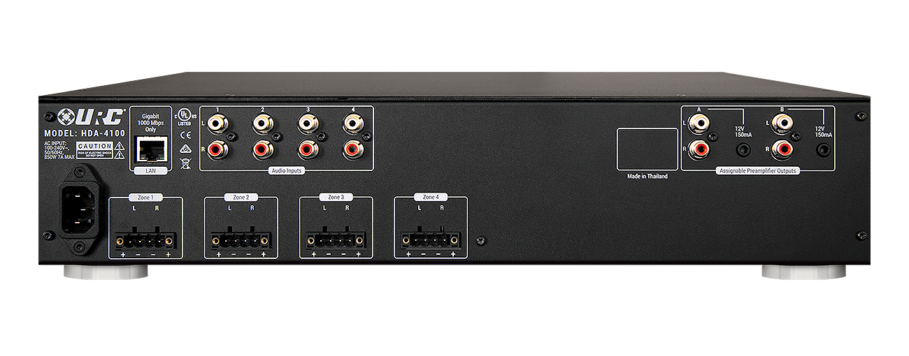 URC Automation - HDA-4100 - Amplifiers