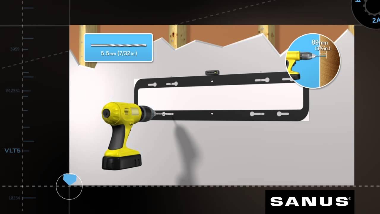 Watch How To Install Your SANUS VLT5 TV Mount