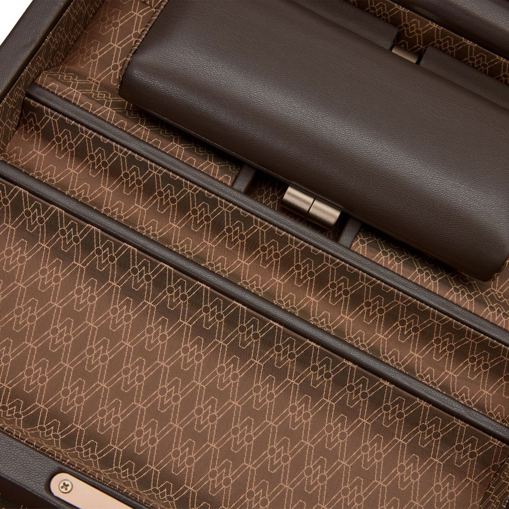 Close Up View of Wolf 1834 Watch Box Opened