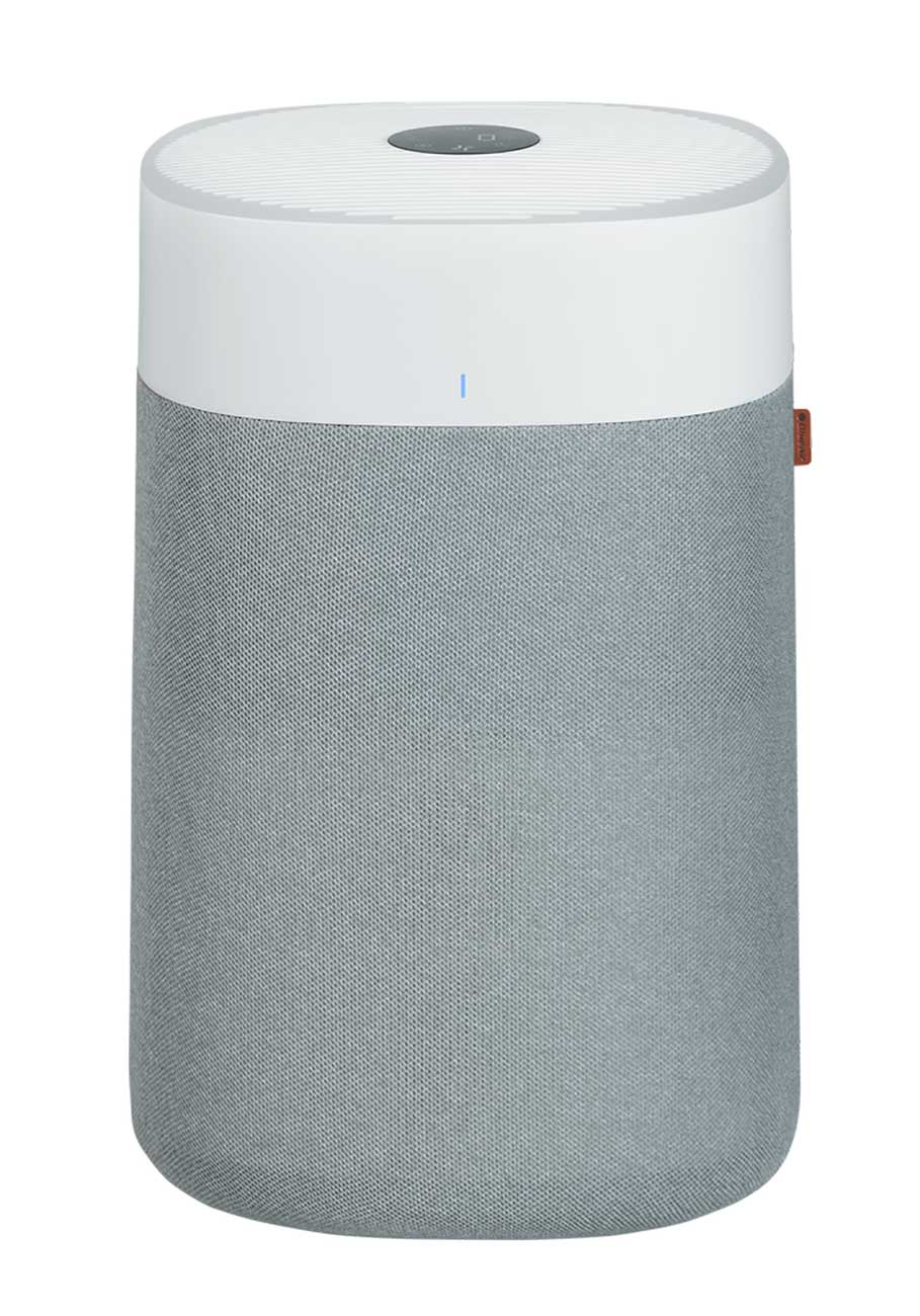 Front of a Blueair 211IMAX Air Purifier in White
