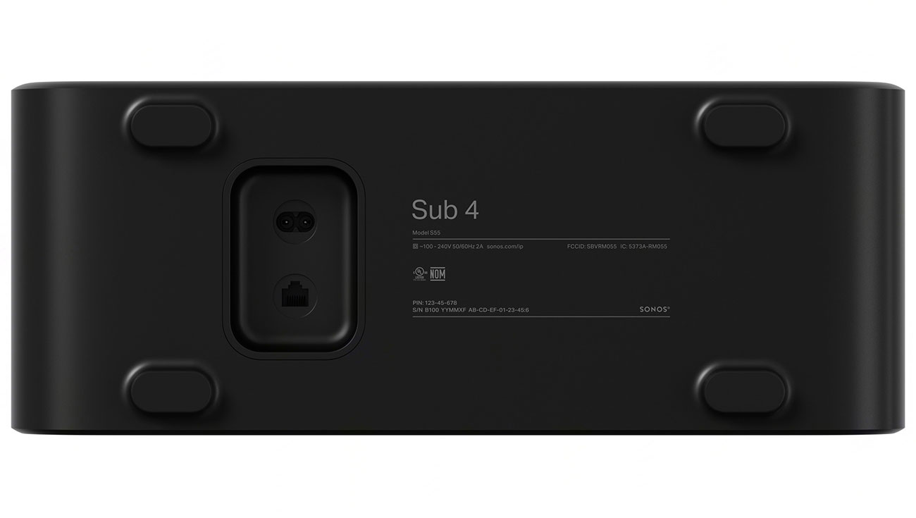 Bottom View of SONOS Subwoofer