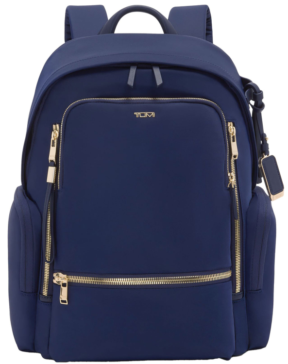 tumi backpack blue and brown knox - Alpha Brief Pack - Men's Women's Work and Travel Laptop with Padded Adjustable Strap - Fits Up to 15" Screen Pocket features Side zip pocket U Tumi Alpha Bravo Navigation Backpack,