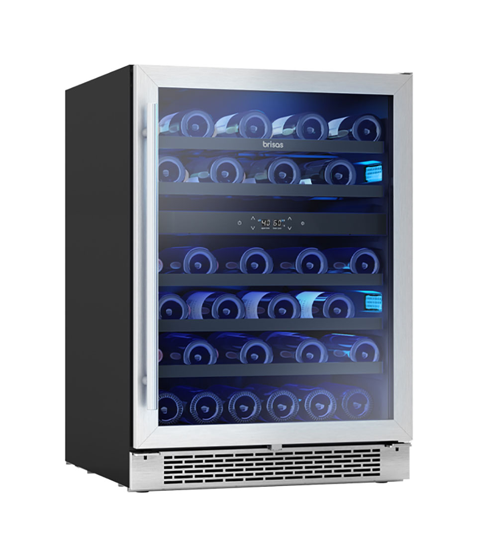 Brisas By Zephyr Dual Zone Wine Cooler BWN24C02AG Abt