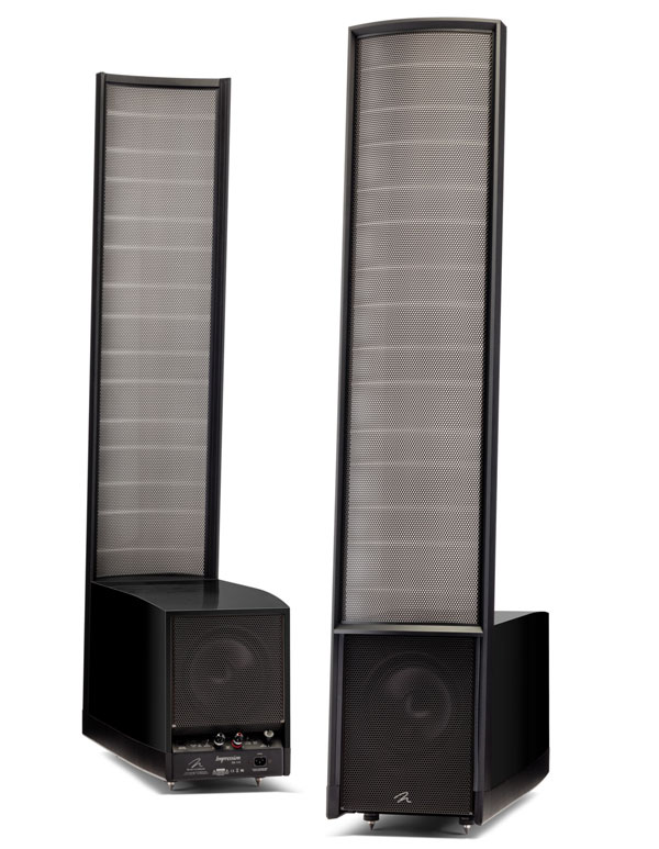 MartinLogan Impression ESL 11A Gloss Black Floorstanding Speakers (Pair)