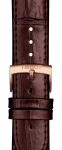 Tissot Strap Official 20mm Brown Leather - T852043014