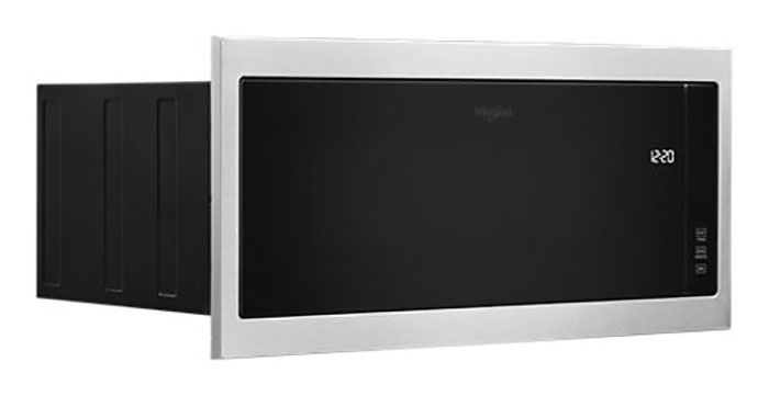 Whirlpool 1.1 Cu. Ft. BuiltIn Microwave With Trim Kit Abt