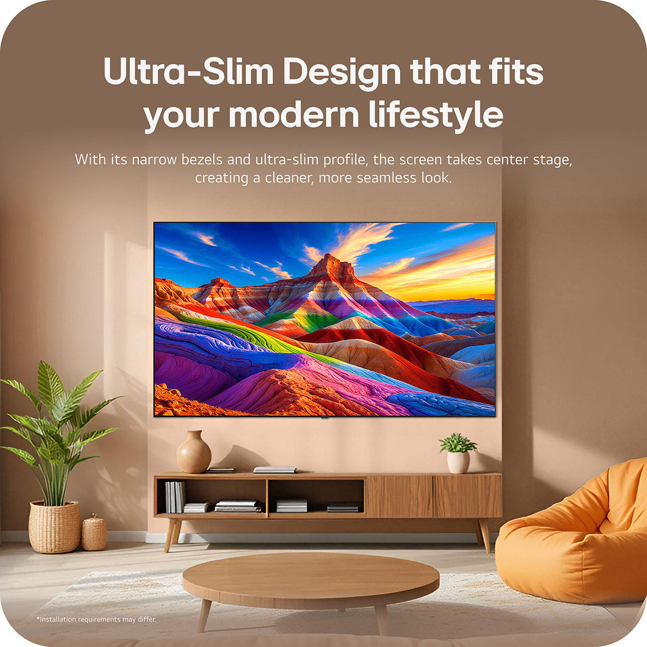Infographic View of LG OLED LG Design Feature