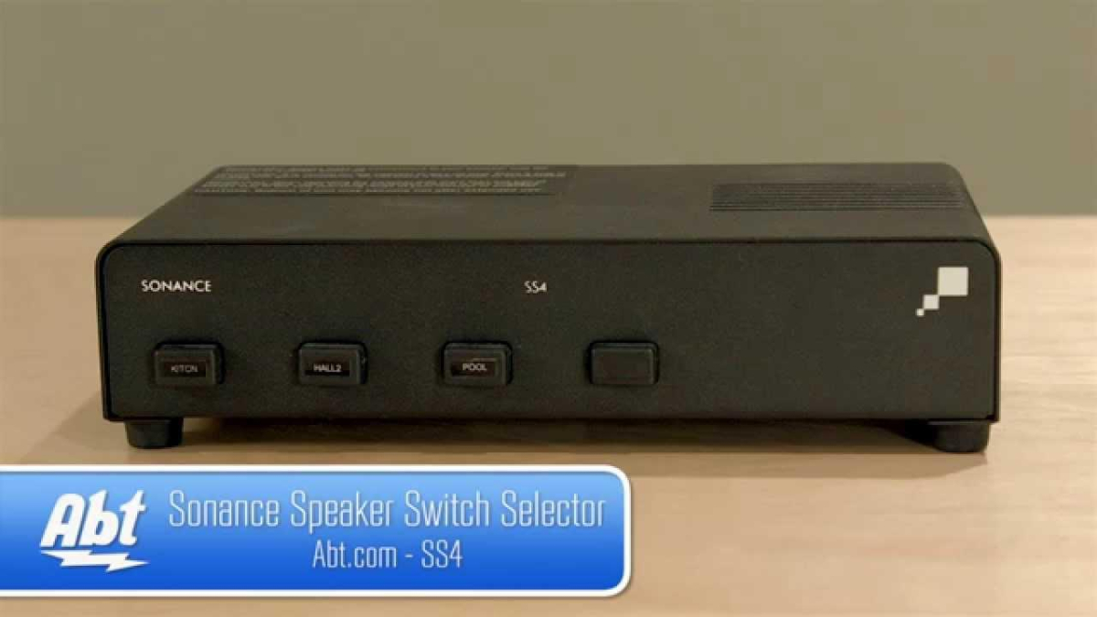 Sonance Speaker Switch Selector Distribution Box - 91368