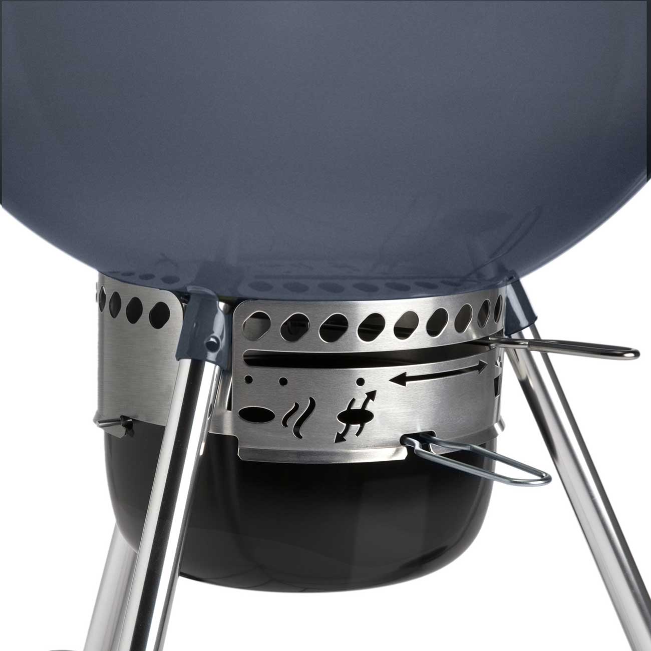 Charcoal Grill Ash Catcher Detail