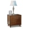Flexsteel Walnut Ludwig 2 Drawer Nightstand