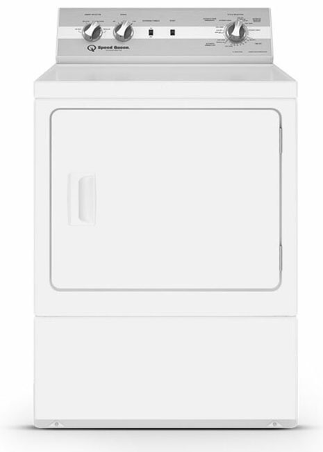 Speed Queen White Top Load Washer With Gas Dryer Laundry Package