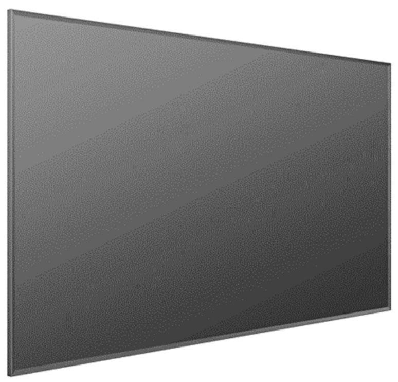 Front Left View of Leica Projector Screen