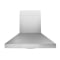Zephyr Titan Island Hood 48-Inch in Stainless Steel