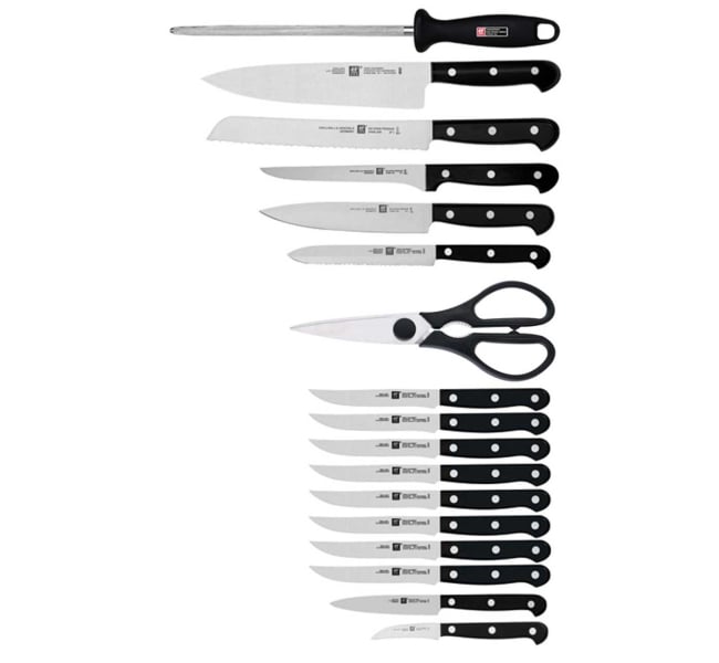 ZWILLING TWIN Gourmet 18 Piece Knife Block Set