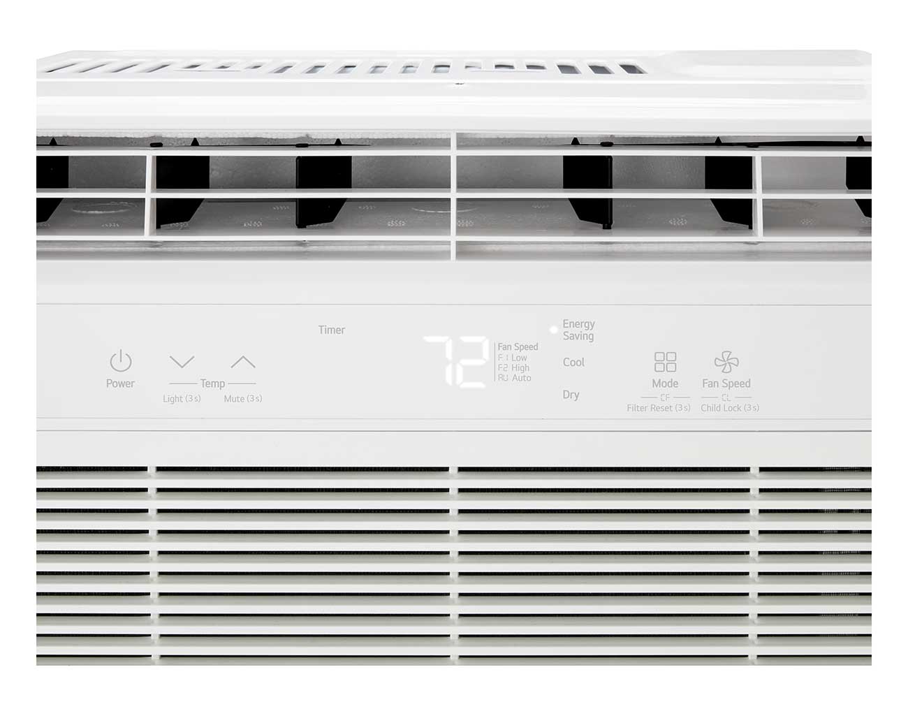 Window Air Conditioner Controls Detail
