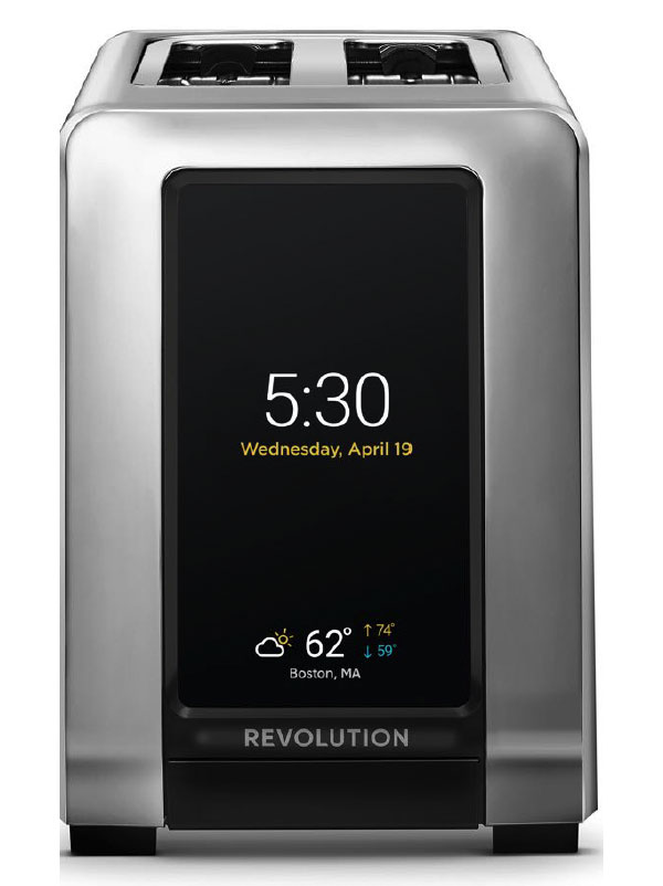 Revolution Cooking InstaGLO R180 Connect 2-Slice Smart Toaster in Stainless Steel - R180C01