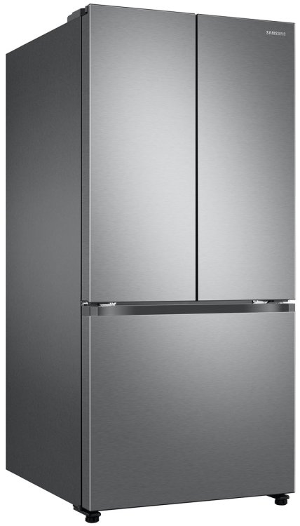 Large image of Samsung 25 Cu. Ft. 3-Door French Door Refrigerator 33-Inch Wide ADA in Stainless Steel