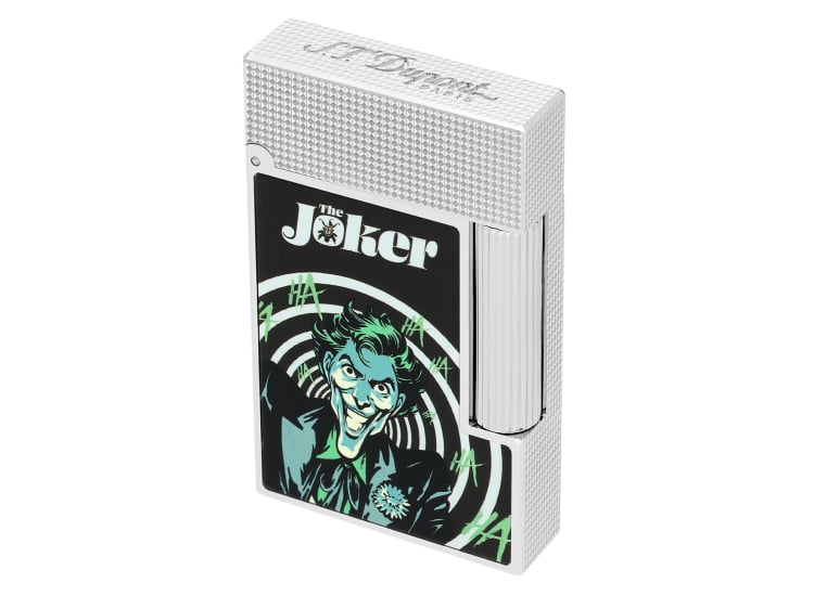 S.T. Dupont Line 2 Joker Lighter in Lacquered With Palladium - C16695