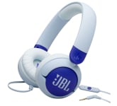 JBL Junior 320 Wired On-Ear Kids Headphones in Blue - JBLJR320BLUAM