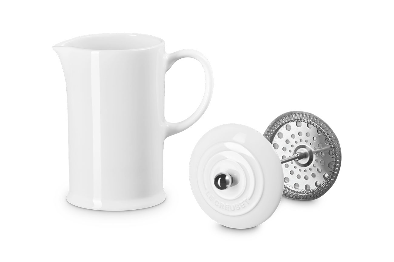Disassembled View of Le Creuset French Press