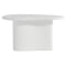 Bernhardt Fresco Outdoor Accent Table in Chalky White