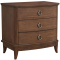 Flexsteel Bellevue Nightstand in Whiskey Brown
