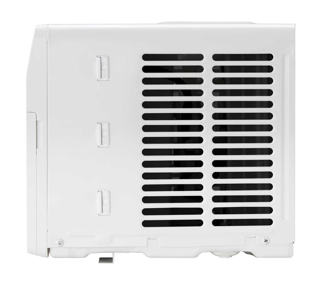 Left Side view of Window Air Conditioner