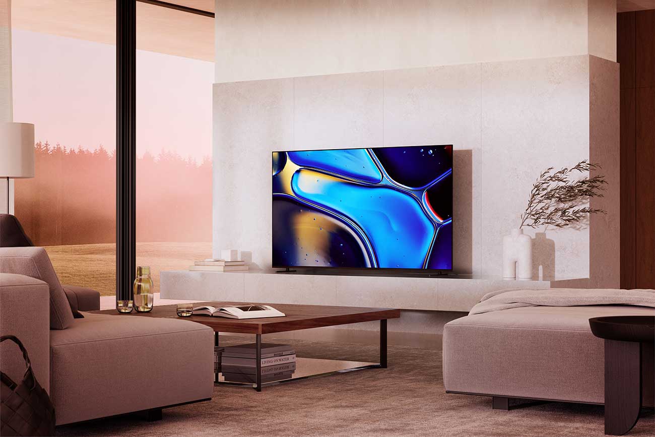 View Of TV In Living Room
