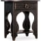 Hooker Furniture Americana Oval Nightstand with One-Drawer in Americana Molasses