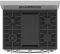 Thumbnail Image: GE Profile 30" Fingerprint Resistant Stainless Steel Freestanding Self Clean Gas Range With No Preheat Air Fry