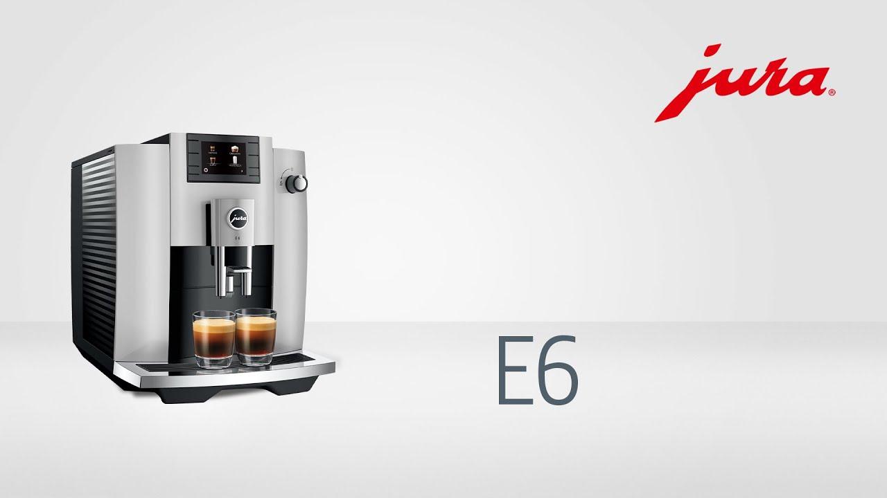 Watch JURA E6 - Fully automatic coffee machine