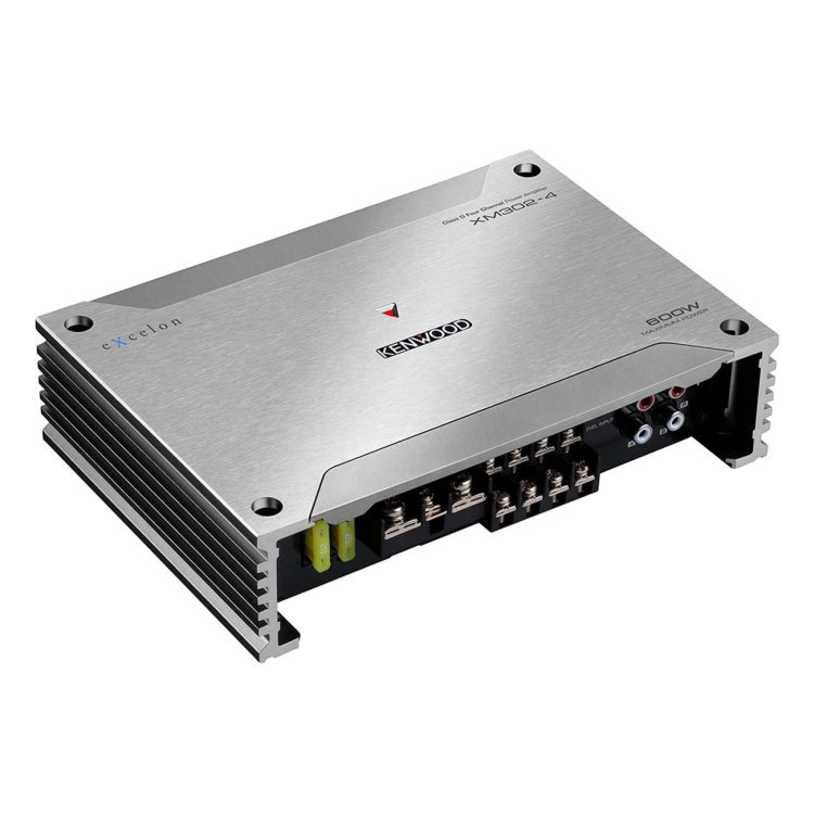 A Class D 4 Channel marine amplifier made by Kenwood - product image