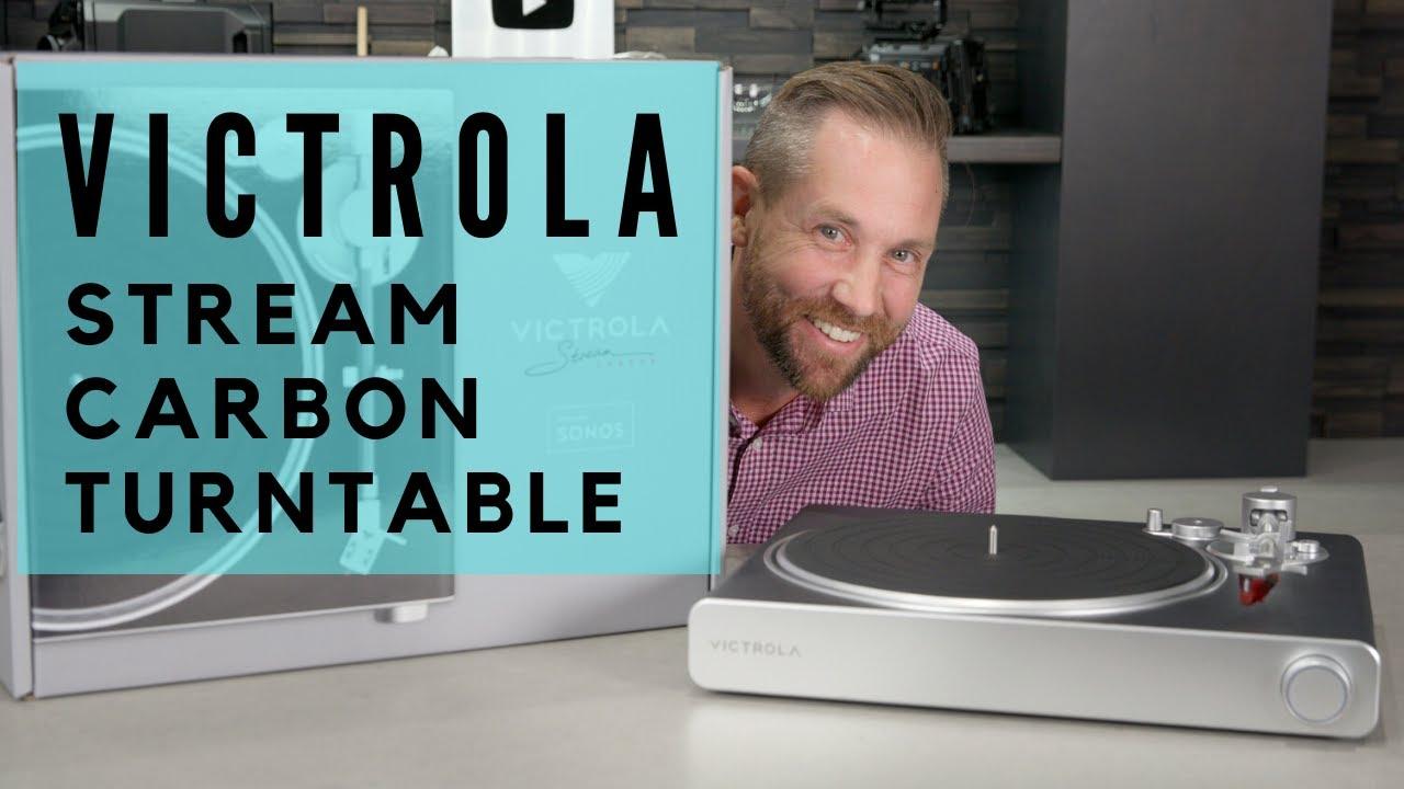 Watch Victrola Stream Carbon Turntable - The Best Way To Play Vinyl On Sonos Speakers