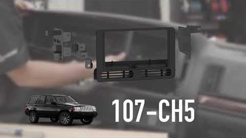 Watch 107-CH5 Metra Dash Kit for 1996-1998 Jeep Grand Cherokee